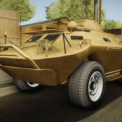 GTA 5 HVY APC for GTA San Andreas - front view